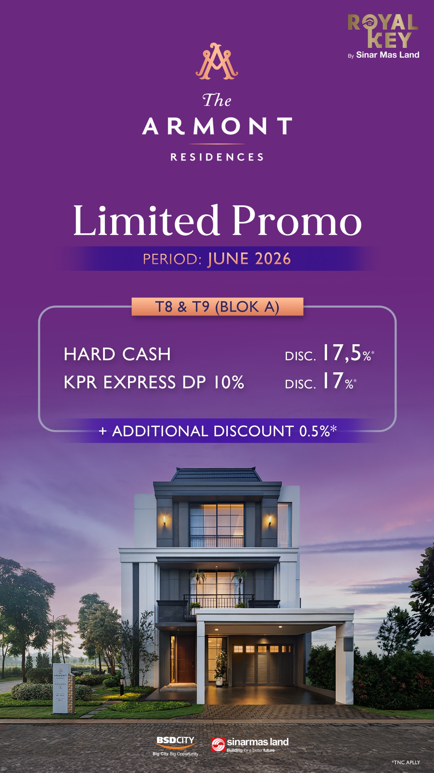 promo armont bsd juni 2026